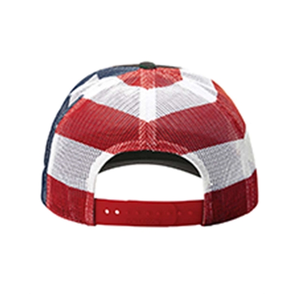 Richardson Printed Mesh Trucker Cap - Richardson Printed Mesh Trucker Cap - Image 23 of 33