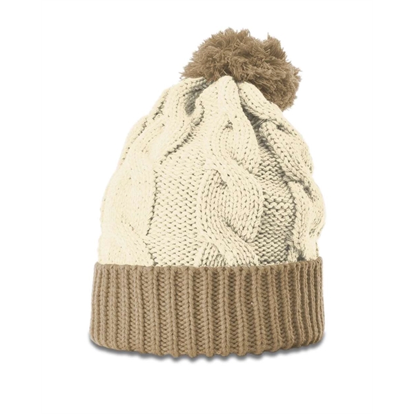 Richardson Chunk Twist Cuffed Beanie - Richardson Chunk Twist Cuffed Beanie - Image 3 of 16