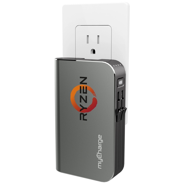myCharge Hub Turbo 10050 Portable Charger - 10050mAh - myCharge Hub Turbo 10050 Portable Charger - 10050mAh - Image 2 of 3