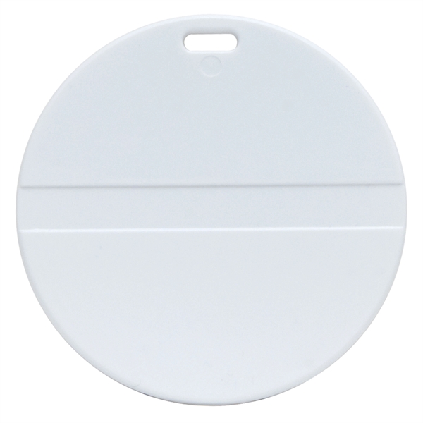 Round Golf Bag Tag - Round Golf Bag Tag - Image 2 of 2