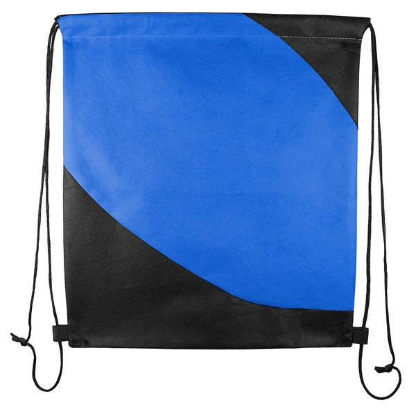 Two Color Non-Woven Drawstring Backpack