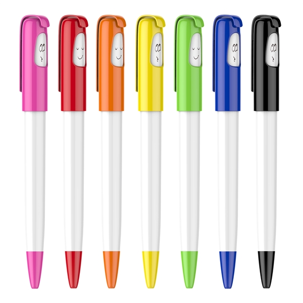 Click Action Plastic Pen - Click Action Plastic Pen - Image 0 of 6
