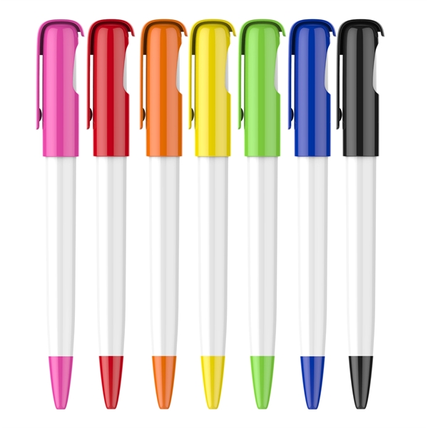 Click Action Plastic Pen - Click Action Plastic Pen - Image 2 of 6