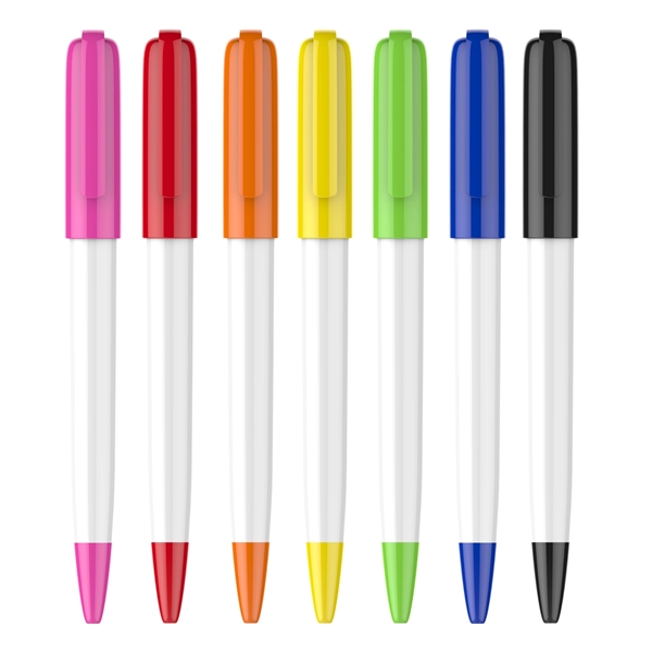 Click Action Plastic Pen - Click Action Plastic Pen - Image 3 of 6