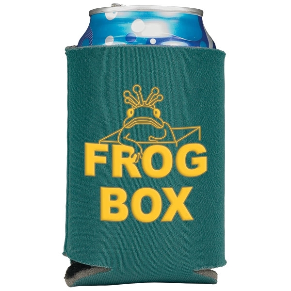 Folding Foam Can Cooler 1 side imprint - Folding Foam Can Cooler 1 side imprint - Image 1 of 1