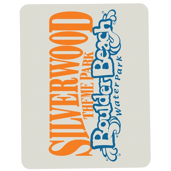 40 Point Rectangle Pulp Board Coaster - 40 Point Rectangle Pulp Board Coaster - Image 1 of 2