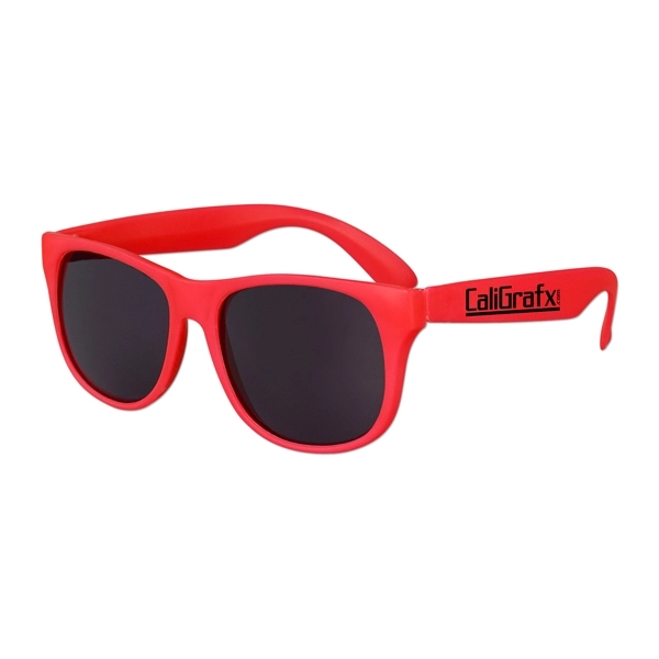 Solid Color Classic Sunglasses - Solid Color Classic Sunglasses - Image 3 of 9