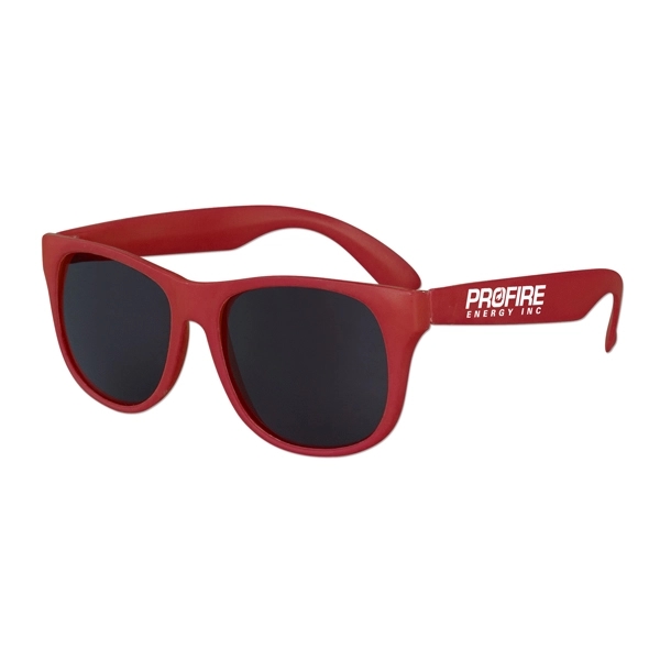 Solid Color Classic Sunglasses - Solid Color Classic Sunglasses - Image 8 of 9