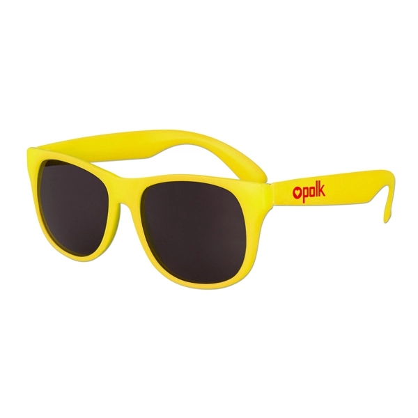 Solid Color Classic Sunglasses - Solid Color Classic Sunglasses - Image 9 of 9