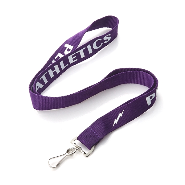 3/4" Silkscreen Custom Polyester Lanyards - 3/4" Silkscreen Custom Polyester Lanyards - Image 5 of 6