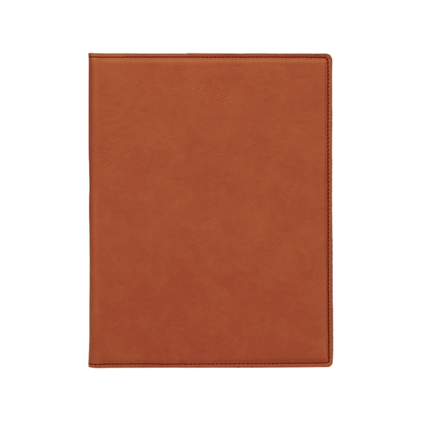 7" x 9" Leatherette Rawhide Portfolio - 7" x 9" Leatherette Rawhide Portfolio - Image 1 of 1