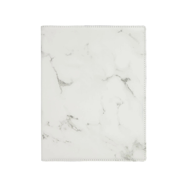 7" x 9" Leatherette Marble Portfolio - 7" x 9" Leatherette Marble Portfolio - Image 1 of 1