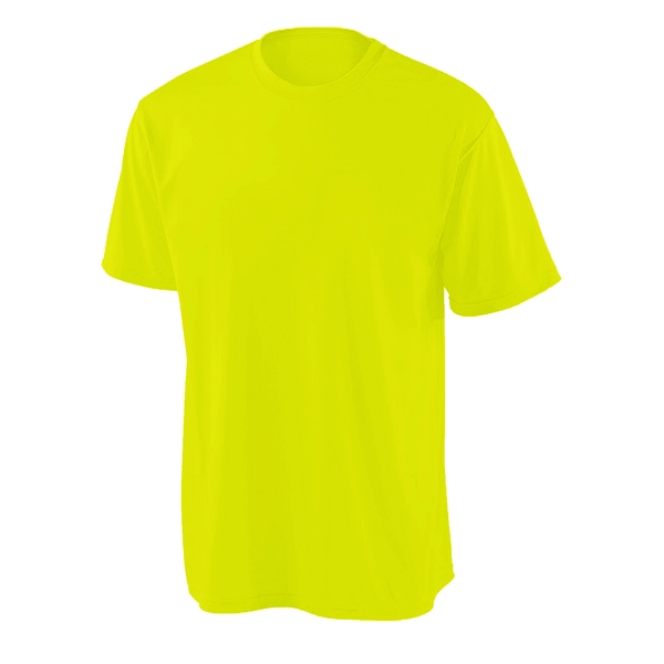 100% Poly Moisture Wicking Short Sleeve Tee - 100% Poly Moisture Wicking Short Sleeve Tee - Image 0 of 9