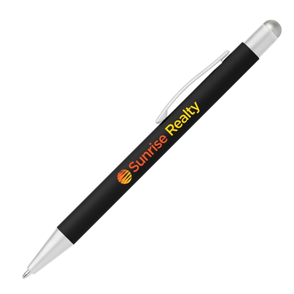 Bowie Softy Satin with Stylus - Full Color Metal Pen - Bowie Softy Satin with Stylus - Full Color Metal Pen - Image 4 of 12