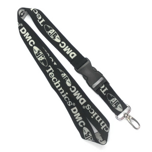 3/4" Woven Lanyard w/ Custom Logo - 3/4" Woven Lanyard w/ Custom Logo - Image 2 of 7