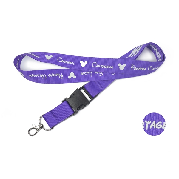 Custom Polyester Lanyards - Custom Polyester Lanyards - Image 3 of 4