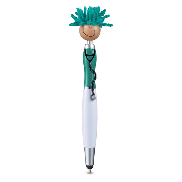 MopToppers® Screen Cleaner with Stethoscope Stylus Pen - MopToppers® Screen Cleaner with Stethoscope Stylus Pen - Image 10 of 11