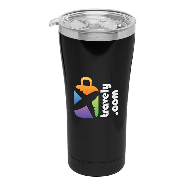 Yukon - 22oz. Double Wall Stainless Travel Mug - Full Color - Yukon - 22oz. Double Wall Stainless Travel Mug - Full Color - Image 3 of 12