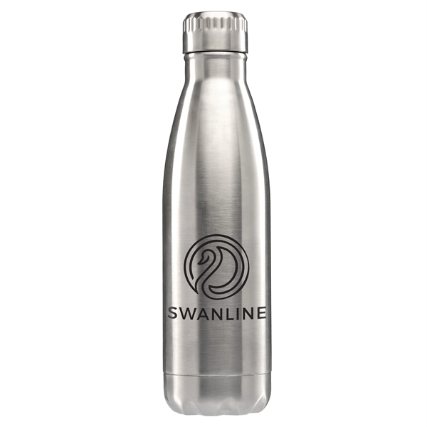 Ibiza - 17oz. Double Wall Stainless Bottle - Silkscreen - Ibiza - 17oz. Double Wall Stainless Bottle - Silkscreen - Image 1 of 6