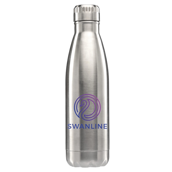 Ibiza - 17oz. Double Wall Stainless Bottle - Full Color - Ibiza - 17oz. Double Wall Stainless Bottle - Full Color - Image 1 of 6