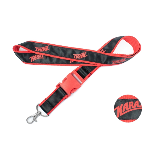 Custom Satin Lanyards - Custom Satin Lanyards - Image 1 of 11