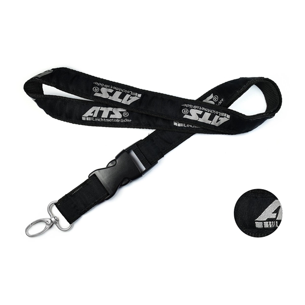 Custom Satin Lanyards - Custom Satin Lanyards - Image 4 of 11