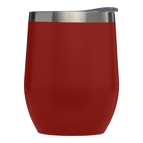 Escape - 11oz. Double Wall Stainless Wine Cup - Silkscreen - Escape - 11oz. Double Wall Stainless Wine Cup - Silkscreen - Image 5 of 10