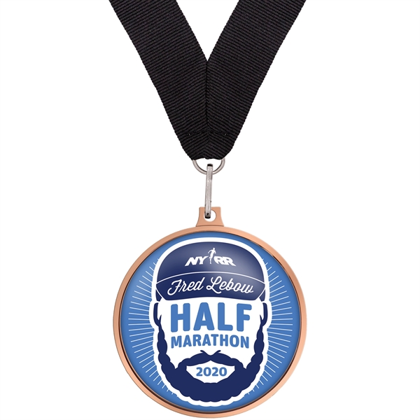 Speed Medal 2.5" w/ Full Color Dome Imprint - Speed Medal 2.5" w/ Full Color Dome Imprint - Image 3 of 9