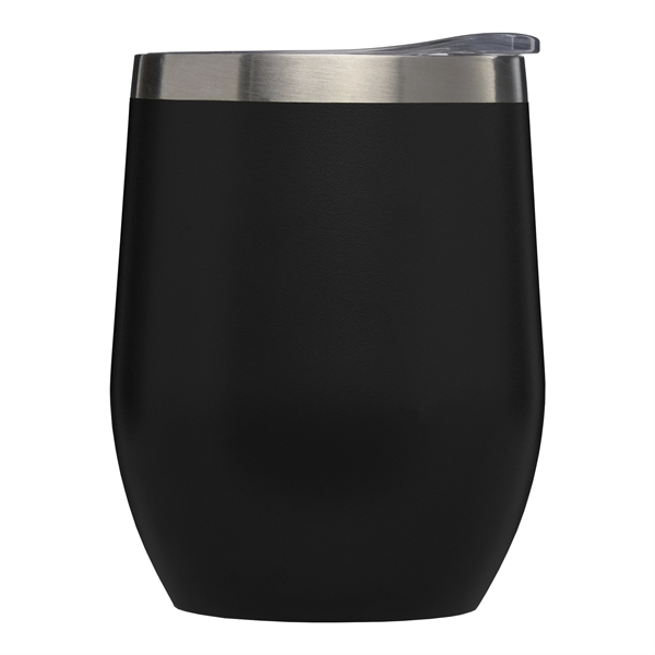 Escape - 11oz. Double Wall Stainless Wine Cup - Full Color - Escape - 11oz. Double Wall Stainless Wine Cup - Full Color - Image 4 of 10