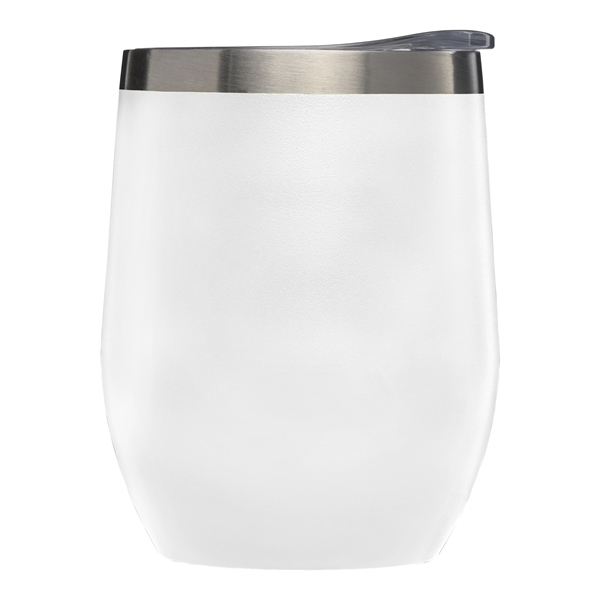 Escape - 11oz. Double Wall Stainless Wine Cup - Full Color - Escape - 11oz. Double Wall Stainless Wine Cup - Full Color - Image 8 of 10