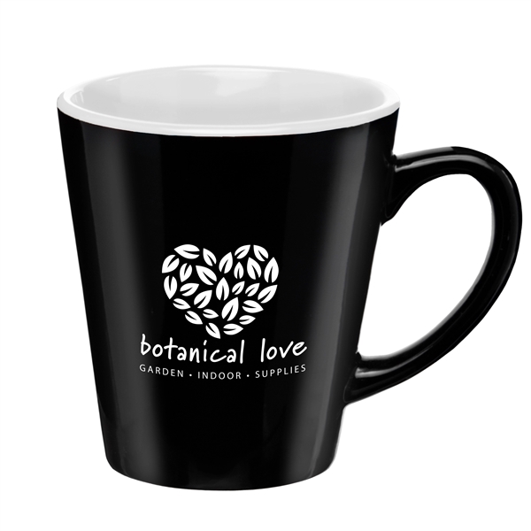 Splash - 12oz. Two-Tone Ceramic Mug - Splash - 12oz. Two-Tone Ceramic Mug - Image 2 of 8