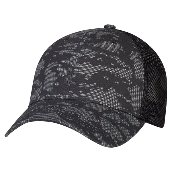 6 Panel Constructed Full-Fit (Urban Camo, Mesh Back) - 6 Panel Constructed Full-Fit (Urban Camo, Mesh Back) - Image 3 of 14