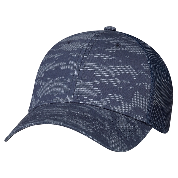 6 Panel Constructed Full-Fit (Urban Camo, Mesh Back) - 6 Panel Constructed Full-Fit (Urban Camo, Mesh Back) - Image 5 of 14