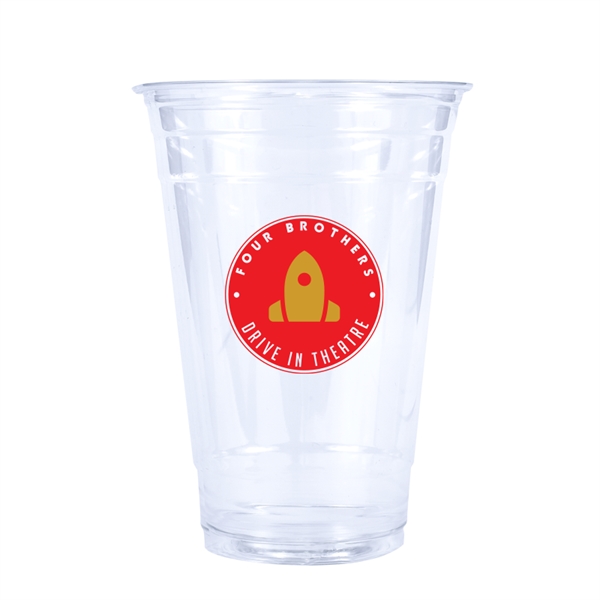 24 oz. Clear PET Plastic Cup - 24 oz. Clear PET Plastic Cup - Image 4 of 4