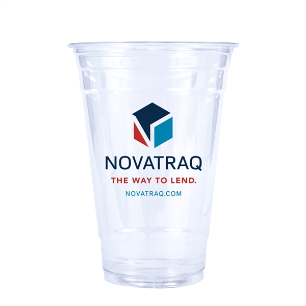 24 oz. Clear PET Plastic Cup - 24 oz. Clear PET Plastic Cup - Image 2 of 4