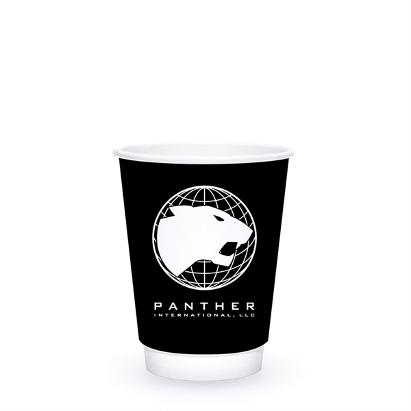 12 oz. Double Wall Insulated White Paper Hot Cup - 12 oz. Double Wall Insulated White Paper Hot Cup - Image 4 of 7