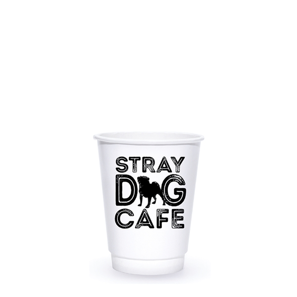 8 oz. Double Wall Insulated White Paper Hot Cup - 8 oz. Double Wall Insulated White Paper Hot Cup - Image 2 of 6