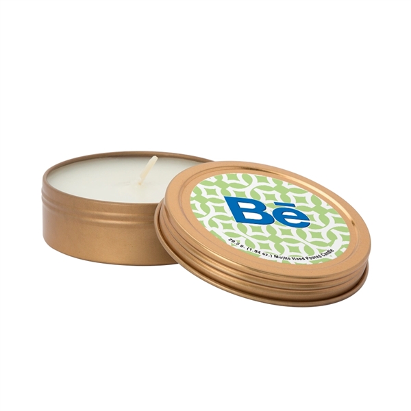 Custom 2oz. Scented Candle in Screw-Top Metal Tin - Custom 2oz. Scented Candle in Screw-Top Metal Tin - Image 10 of 21