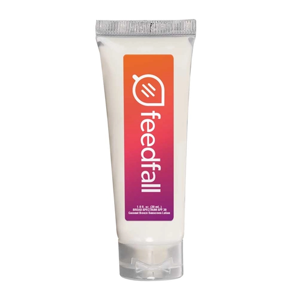 Custom 1 oz. SPF 50 Sunscreen in Squeeze Tube