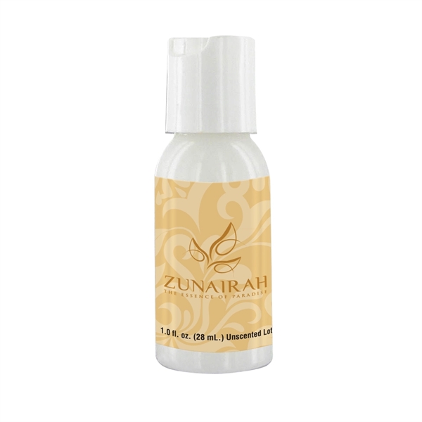 Custom 1 oz. Lotion in Round Bottle