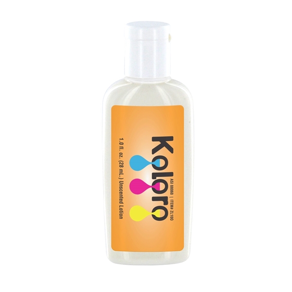 Custom 1 oz. Lotion in Oval Bottle