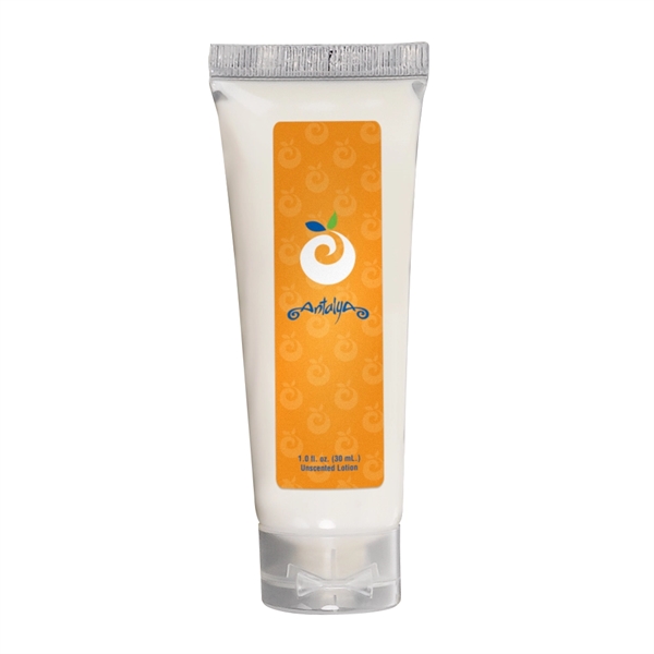 Custom 1 oz. Unscented Lotion in Squeeze Tube