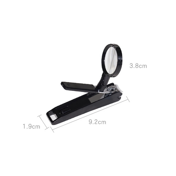 Nail clipper with magnifier - Nail clipper with magnifier - Image 1 of 3