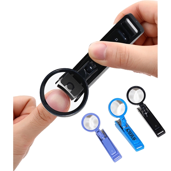 Nail clipper with magnifier - Nail clipper with magnifier - Image 0 of 3