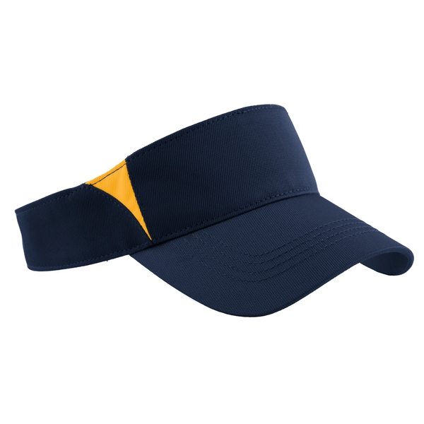 Sport-Tek Dry Zone Colorblock Visor. - Sport-Tek Dry Zone Colorblock Visor. - Image 1 of 5
