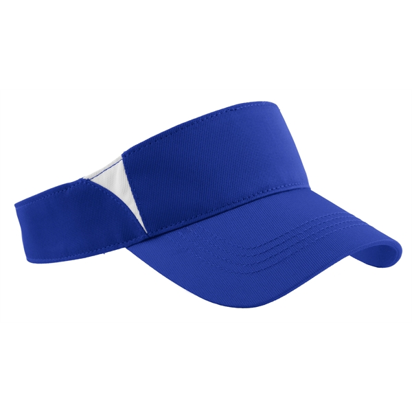 Sport-Tek Dry Zone Colorblock Visor. - Sport-Tek Dry Zone Colorblock Visor. - Image 4 of 5