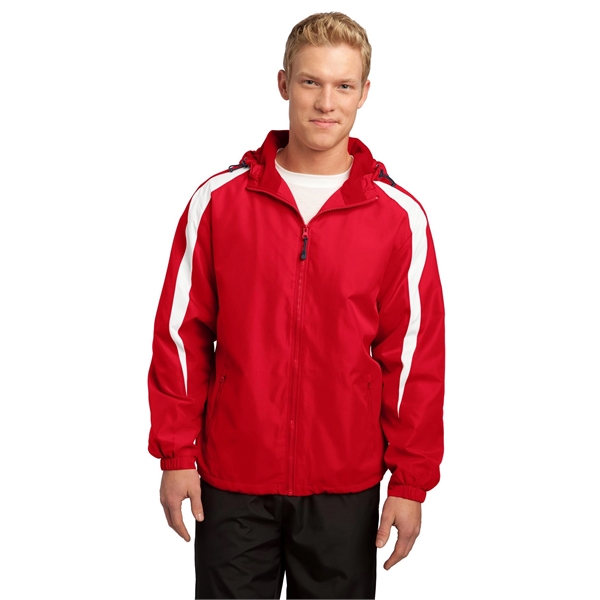 Sport-Tek Fleece-Lined Colorblock Jacket. | Plum Grove