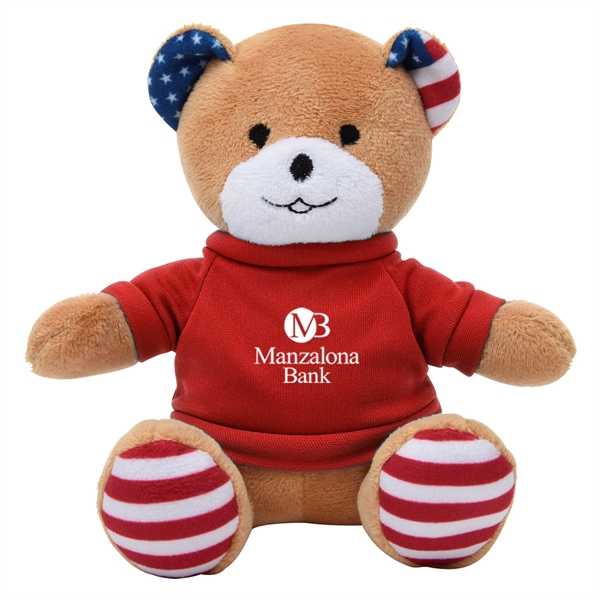 6" Patriotic Bear - 6" Patriotic Bear - Image 11 of 12