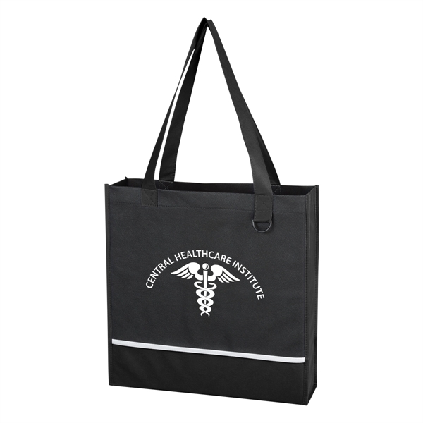 Non-Woven Accent Tote Bag - Non-Woven Accent Tote Bag - Image 8 of 13