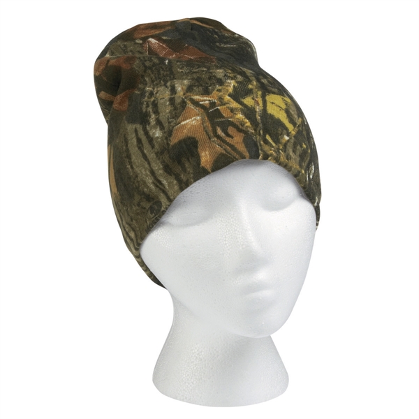 Realtree® And Mossy Oak® Camouflage Beanie - Realtree® And Mossy Oak® Camouflage Beanie - Image 3 of 5